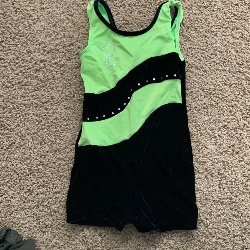 Kids gymnastics leotard